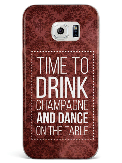 Drink Champagne & Dance Humor Funny Case