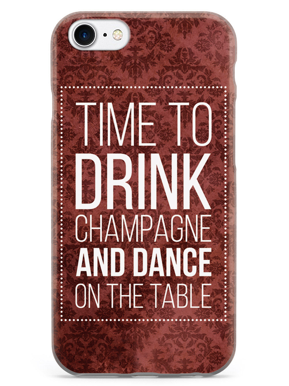 Drink Champagne & Dance Humor Funny Case