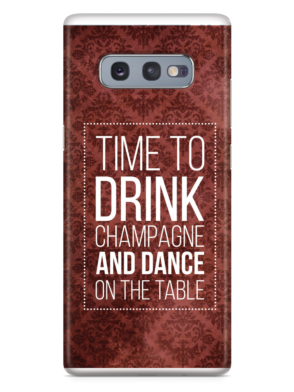 Drink Champagne & Dance Humor Funny Case