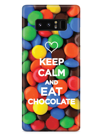 Keep Calm & Eat Chocolate Humor Funny Case