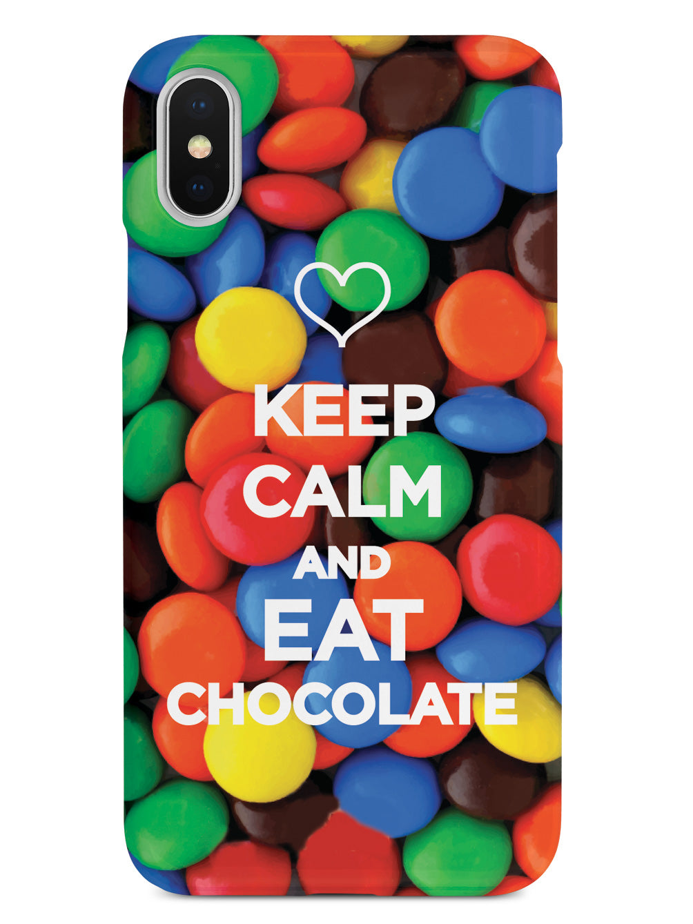 Keep Calm & Eat Chocolate Humor Funny Case