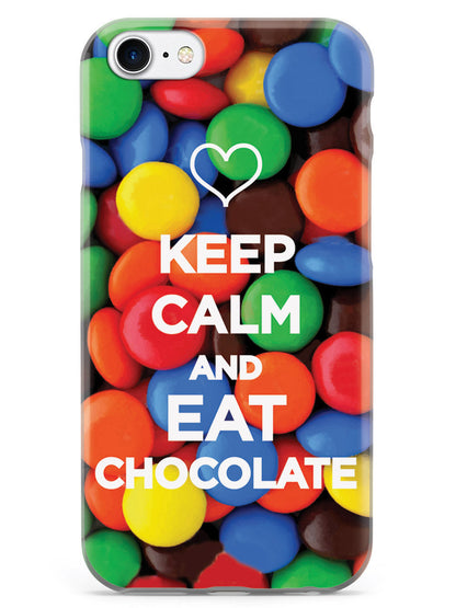 Keep Calm & Eat Chocolate Humor Funny Case