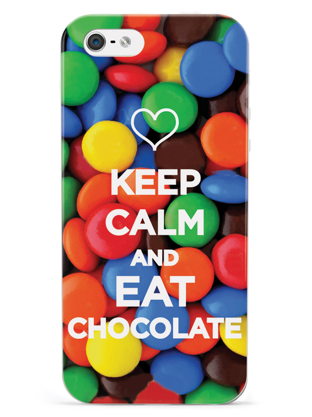 Keep Calm & Eat Chocolate Humor Funny Case