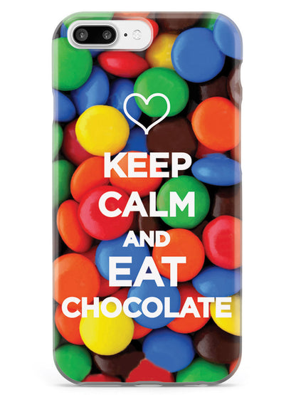 Keep Calm & Eat Chocolate Humor Funny Case