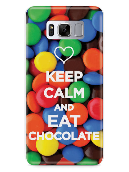 Keep Calm & Eat Chocolate Humor Funny Case