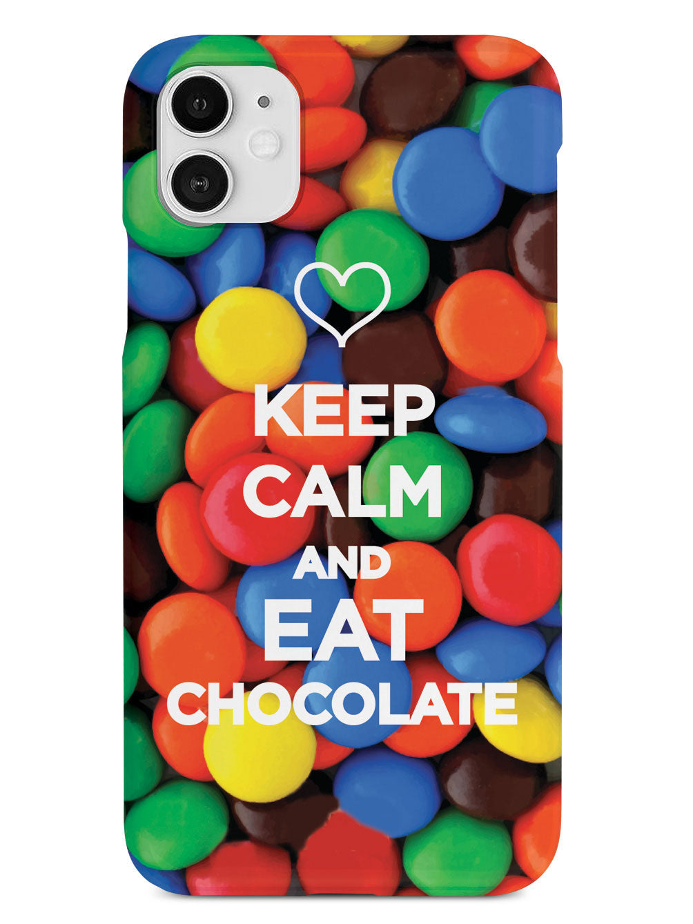 Keep Calm & Eat Chocolate Humor Funny Case