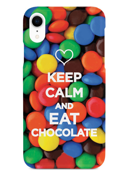 Keep Calm & Eat Chocolate Humor Funny Case