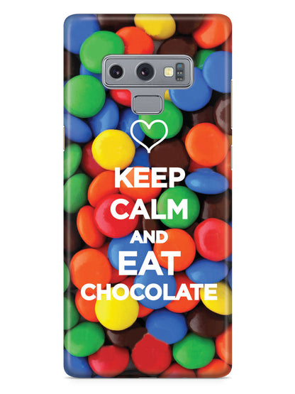 Keep Calm & Eat Chocolate Humor Funny Case