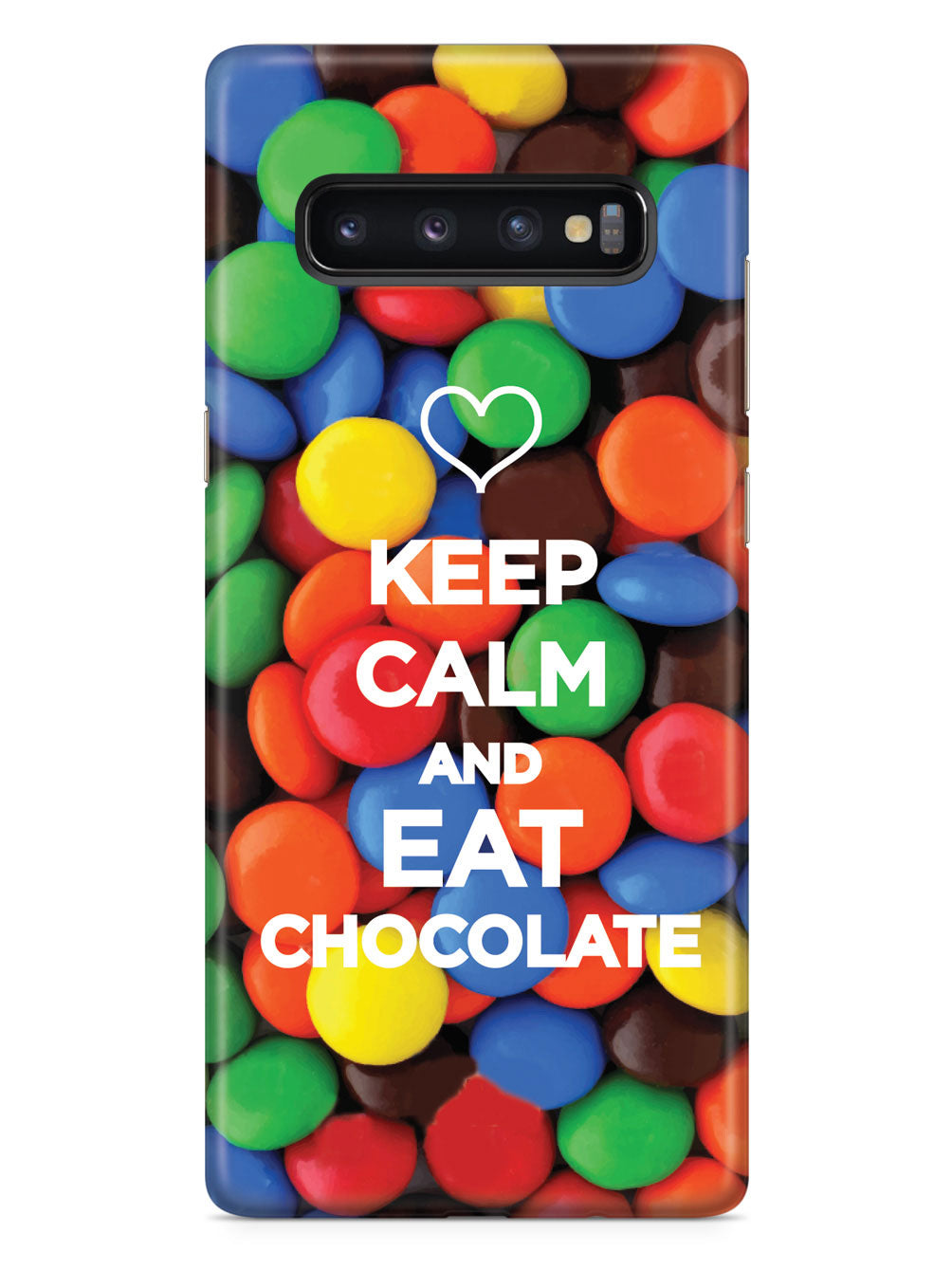 Keep Calm & Eat Chocolate Humor Funny Case