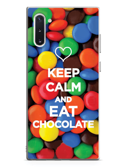 Keep Calm & Eat Chocolate Humor Funny Case