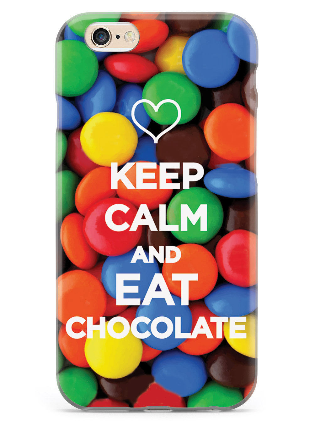 Keep Calm & Eat Chocolate Humor Funny Case