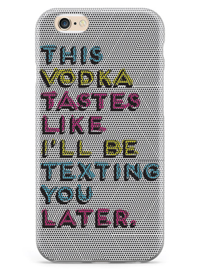 This Vodka Drinker's Funny Humor Case