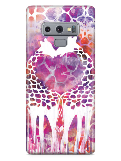 Giraffe Love Watercolor Style Case