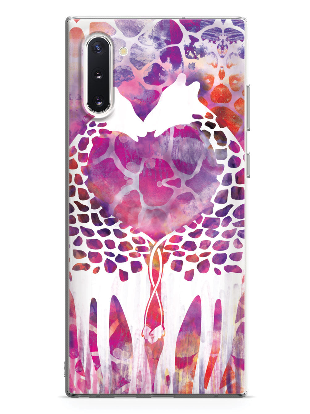 Giraffe Love Watercolor Style Case