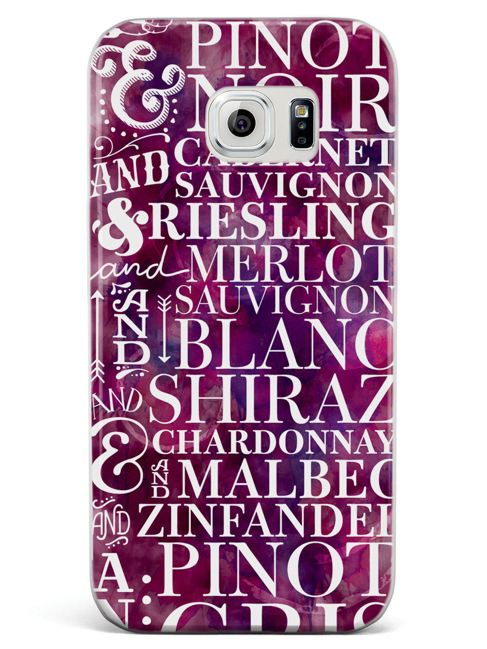 Wine Wine Wine Pattern Case