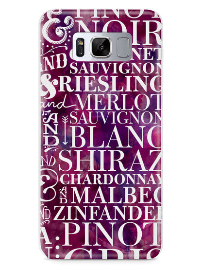 Wine Wine Wine Pattern Case