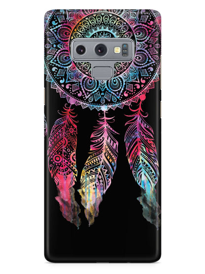 Dark Watercolor Dreamcatcher Spiritual Native American Case