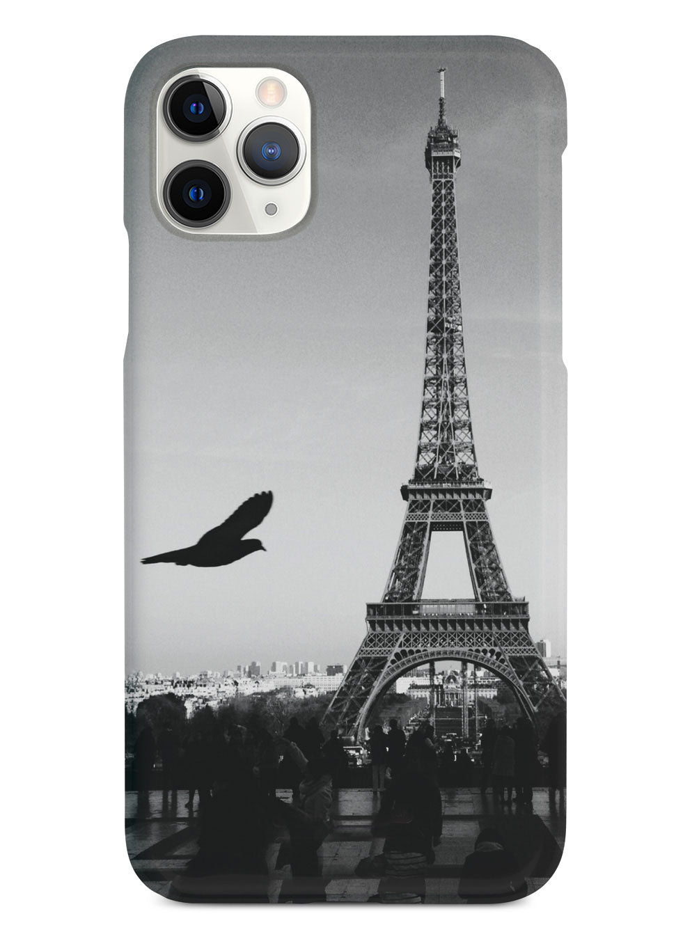 Paris Eiffel Tower Black & White Photo Case