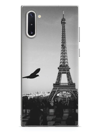 Paris Eiffel Tower Black & White Photo Case