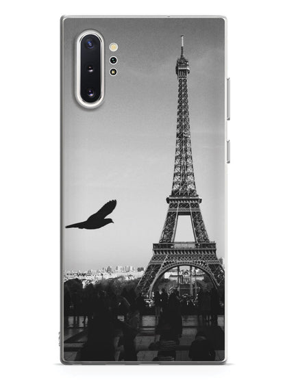 Paris Eiffel Tower Black & White Photo Case