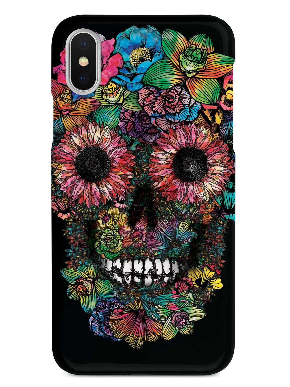 Flower Skull Case