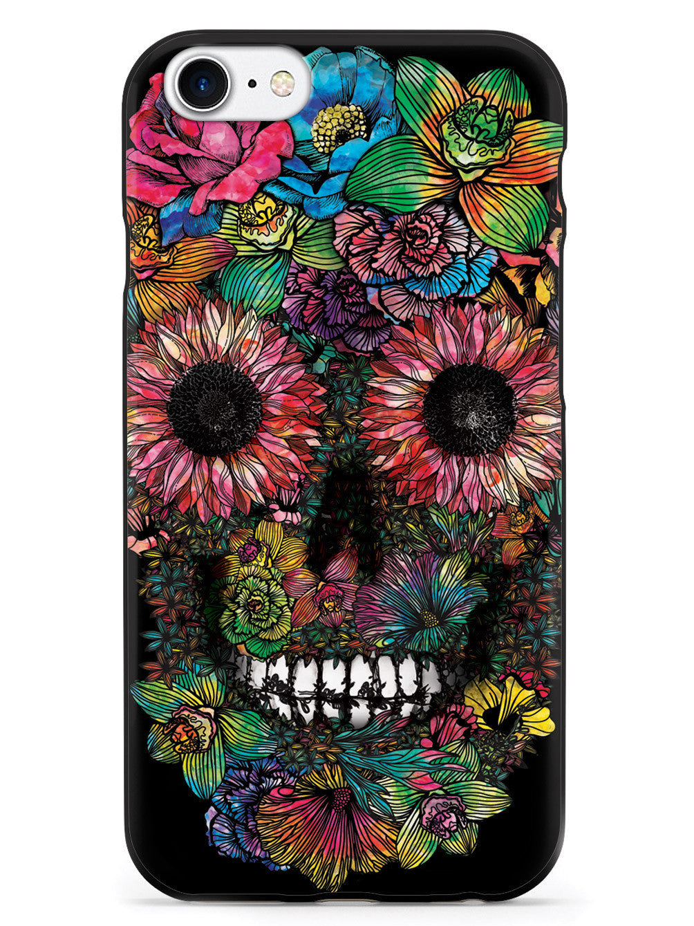 Flower Skull Case