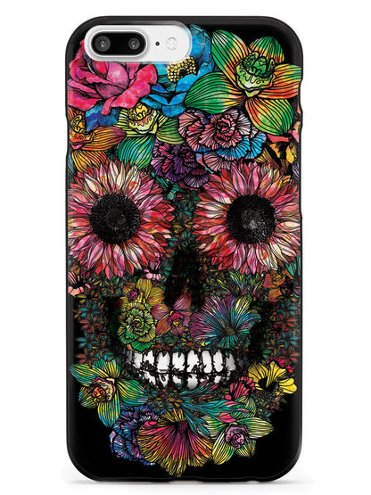 Flower Skull Case