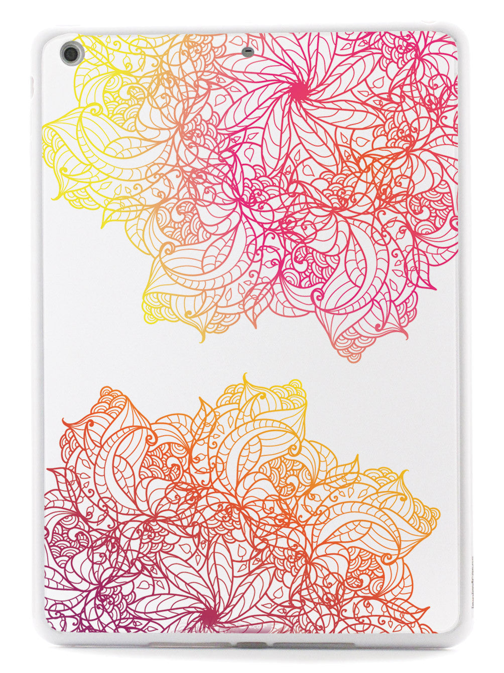 Colorful Doodle Flowers Case