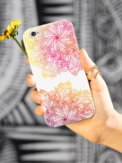 Colorful Doodle Flowers Case