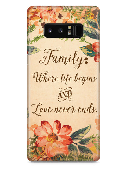 Family: Where Life Begins Case