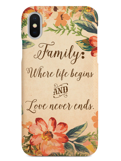 Family: Where Life Begins Case