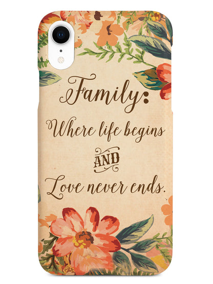 Family: Where Life Begins Case