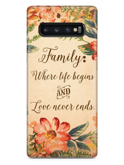 Family: Where Life Begins Case