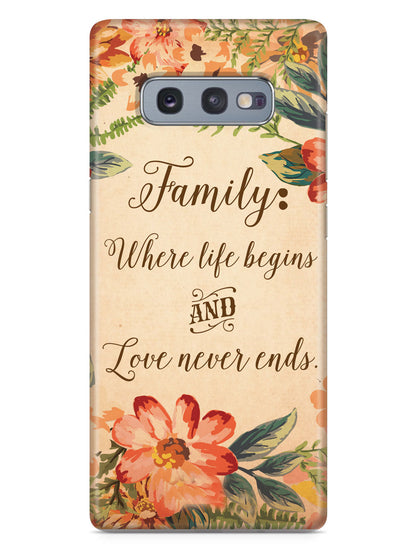 Family: Where Life Begins Case