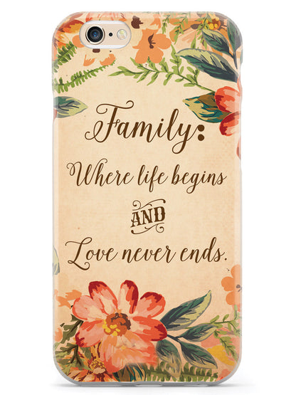 Family: Where Life Begins Case