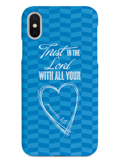 Proverbs 3:5 Bible Verse Case