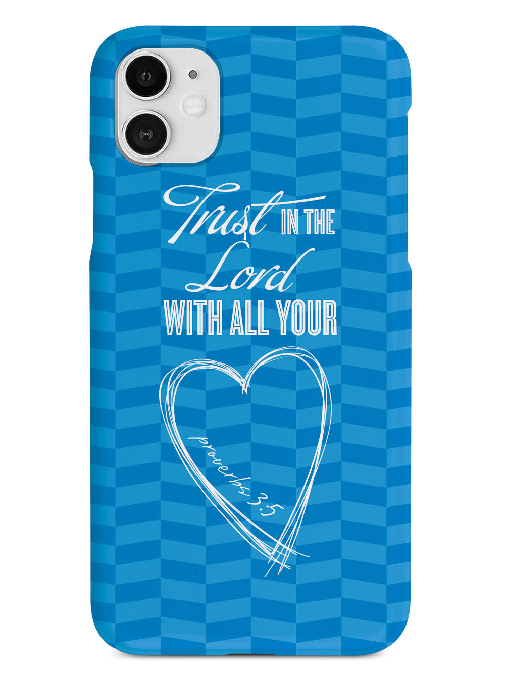 Proverbs 3:5 Bible Verse Case