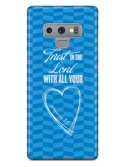 Proverbs 3:5 Bible Verse Case