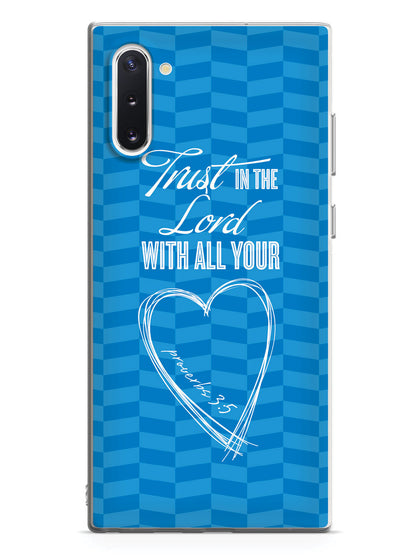 Proverbs 3:5 Bible Verse Case