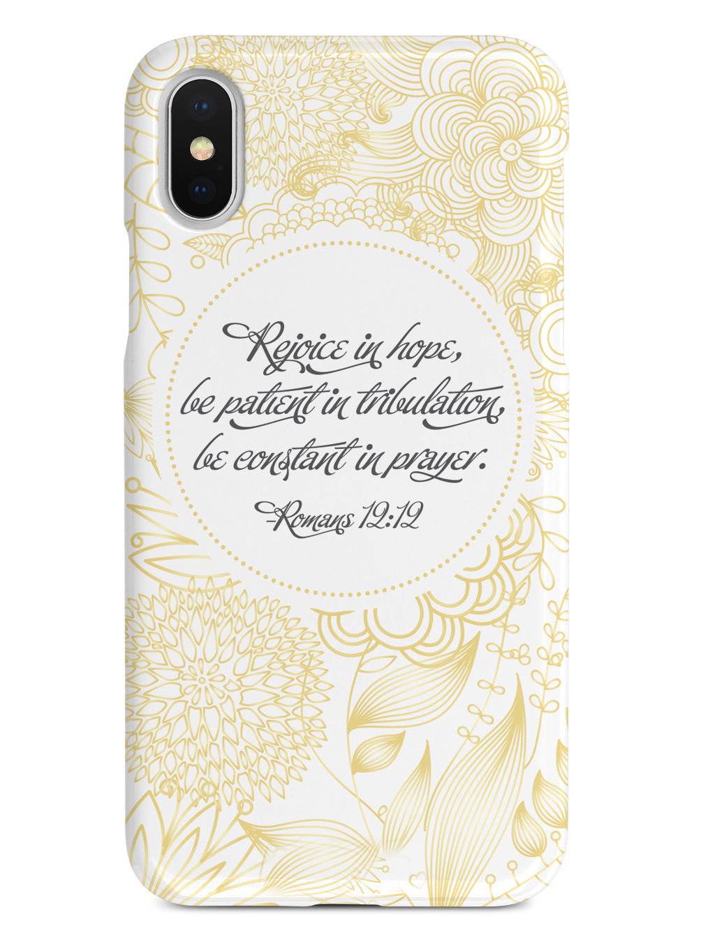 Romans 12:12 Bible Verse Case