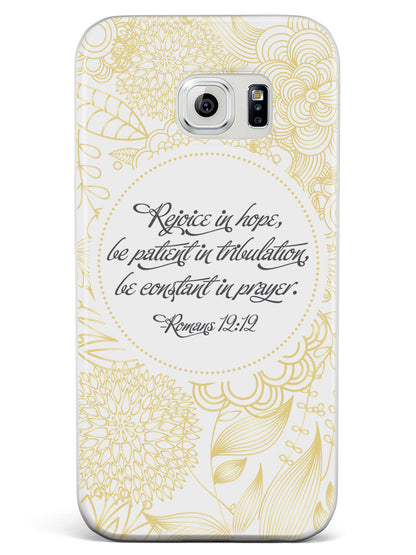 Romans 12:12 Bible Verse Case