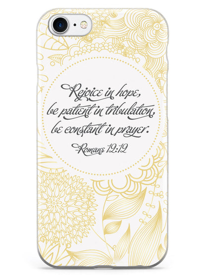 Romans 12:12 Bible Verse Case