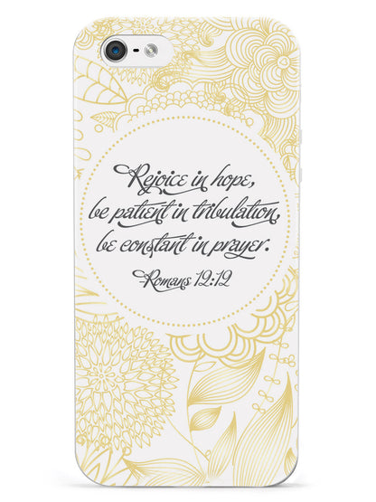 Romans 12:12 Bible Verse Case