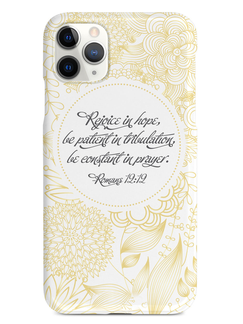 Romans 12:12 Bible Verse Case