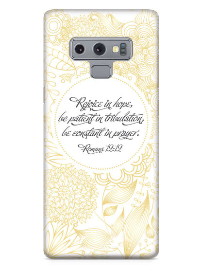 Romans 12:12 Bible Verse Case