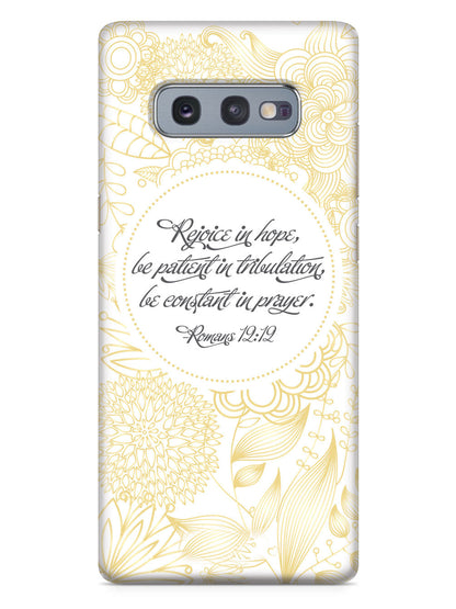 Romans 12:12 Bible Verse Case