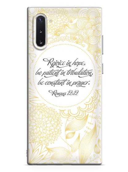 Romans 12:12 Bible Verse Case