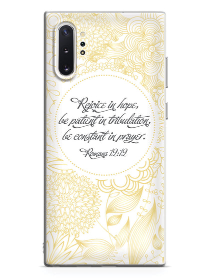 Romans 12:12 Bible Verse Case