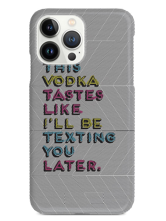 This Vodka Drinker's Funny Humor Case