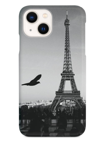 Paris Eiffel Tower Black & White Photo Case